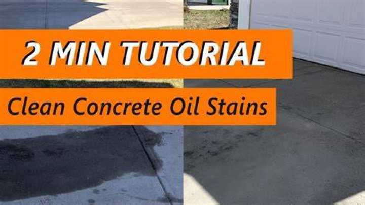 How do you remove teak oil from concrete?