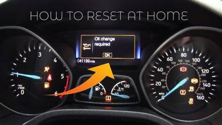 How do you reset the oil light on a 2009 Nissan Rogue?