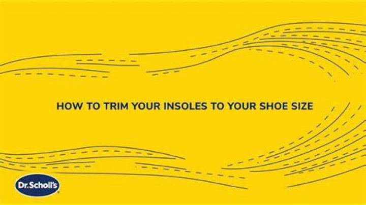 How do you use Dr Scholl’s inserts?