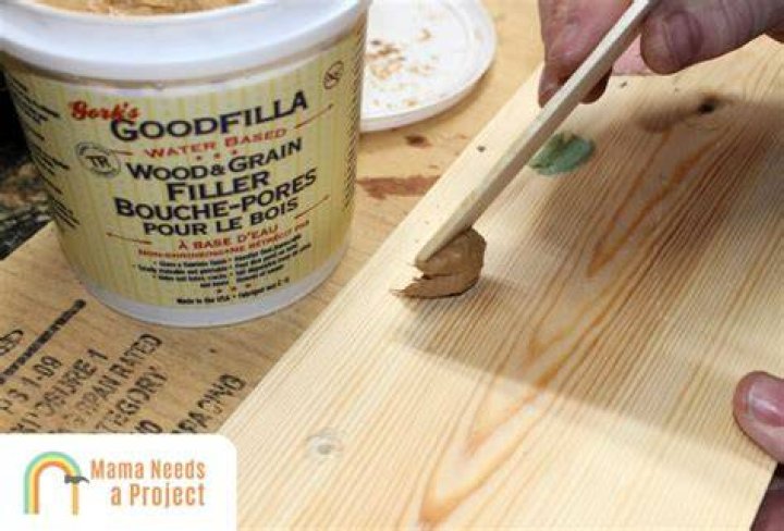 How long does it take for wood filler to dry?