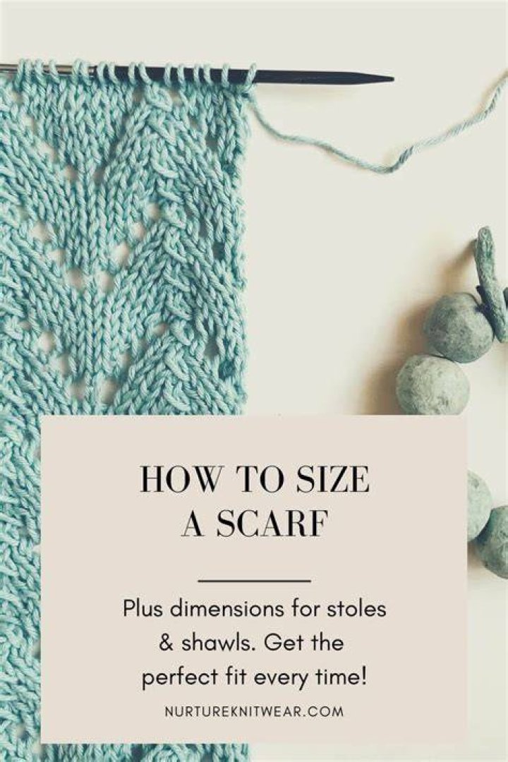How long should you knit a child’s scarf?