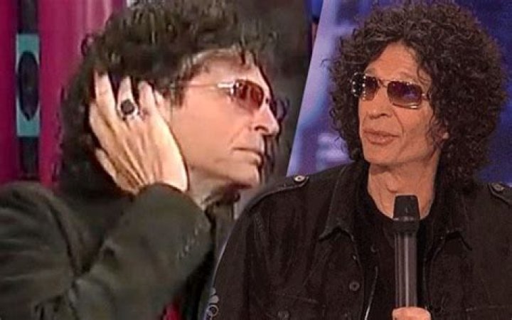 Howard Stern wears a wig