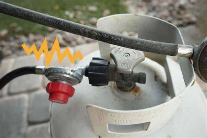 Is it normal for propane tank to make noise?