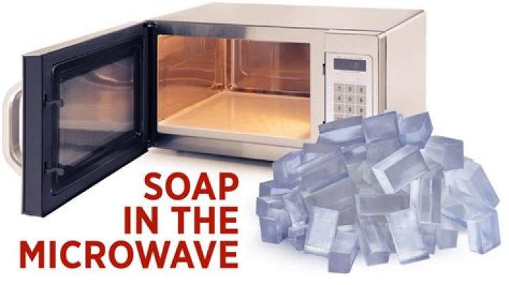 Is it safe to melt soap in the microwave?