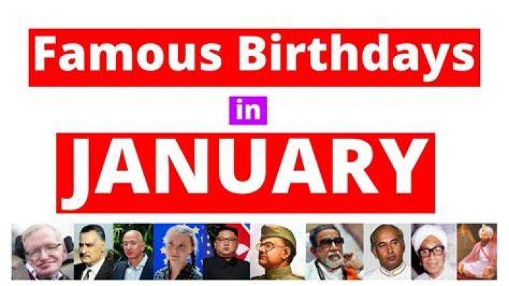 January 3 Birthdays By Profession