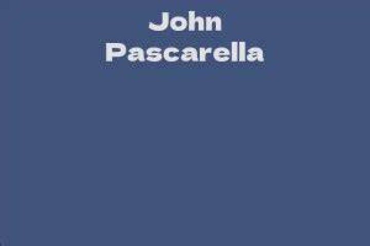 
John Pascarella Height, Weight, Net Worth, Age, Birthday, Wikipedia, Who, Nationality, Biography 