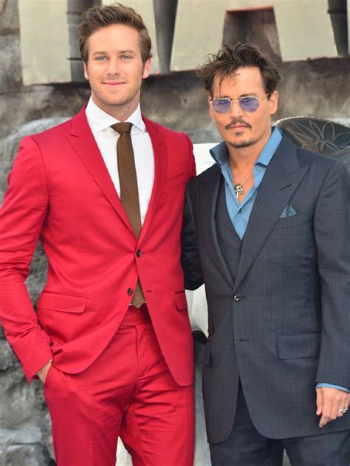 Johnny Depp & Armie Hammer’s crazy red suit in London: who looks better?