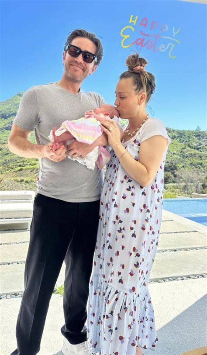 Kaley Cuoco and Tom Pelphrey welcome their first baby, daughter Matilda
