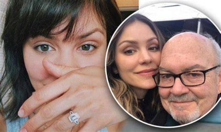 Katharine McPhee reveals huge engagement ring: ‘Last thing I showed my dad’