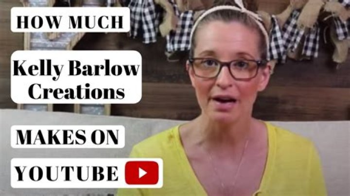 Kelly Barlow Creations Youtuber overview