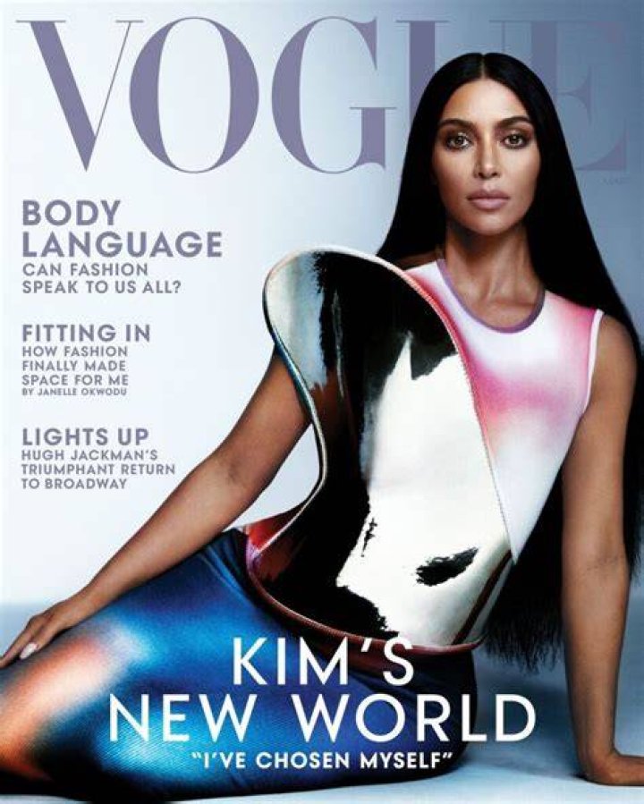 Kim Kardashian shows off her minimalist cream home to Vogue & the video is bonkers