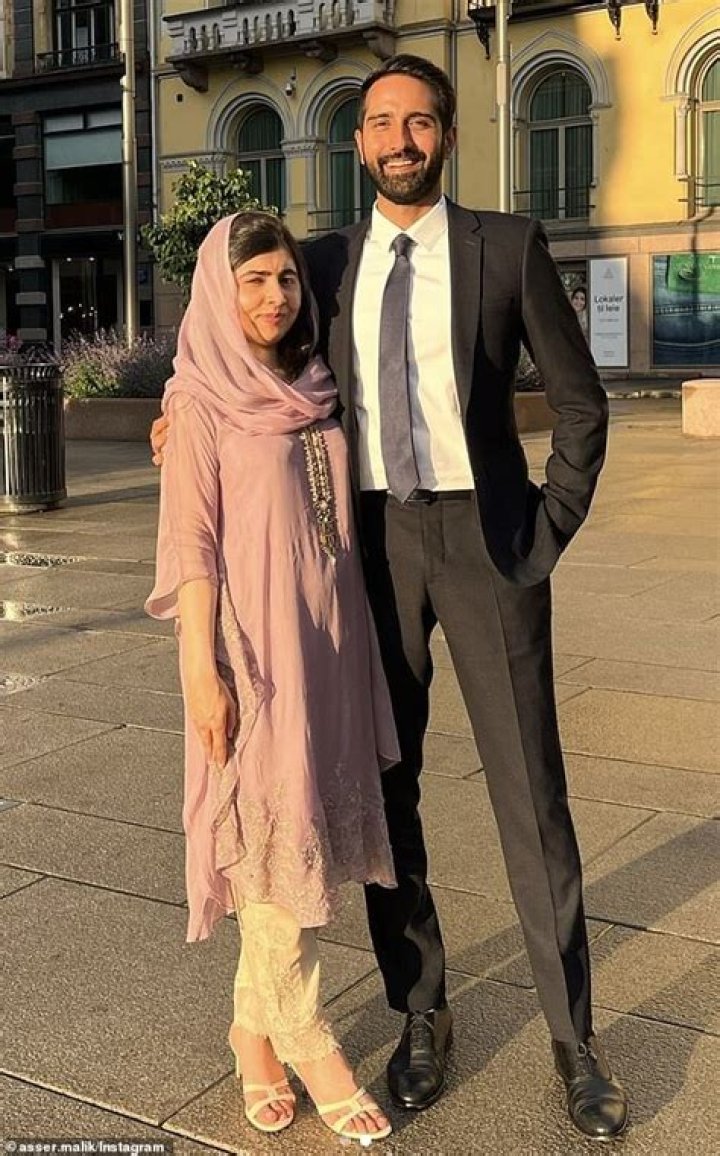 Malala Yousafzai, 24, married Asser Malik in Birmingham this week