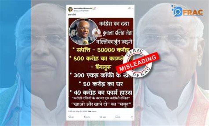 Mallikarjun Kharge net worth