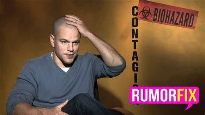 Matt Damon explains his bald head: “it’s called ‘The Lauer'”