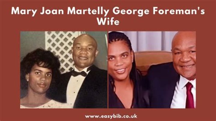 Meet George Foreman's Wife Mary Joan Martelly: Bio, Married, Children, wiki