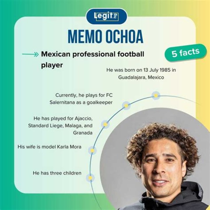 Memo Ochoa - Age, Family, Bio