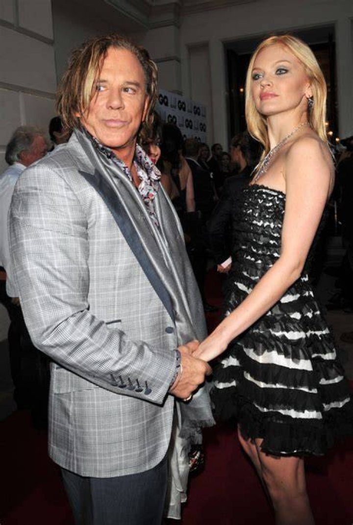 Mickey Rourke got engaged to his 24-year-old Russian girlfriend