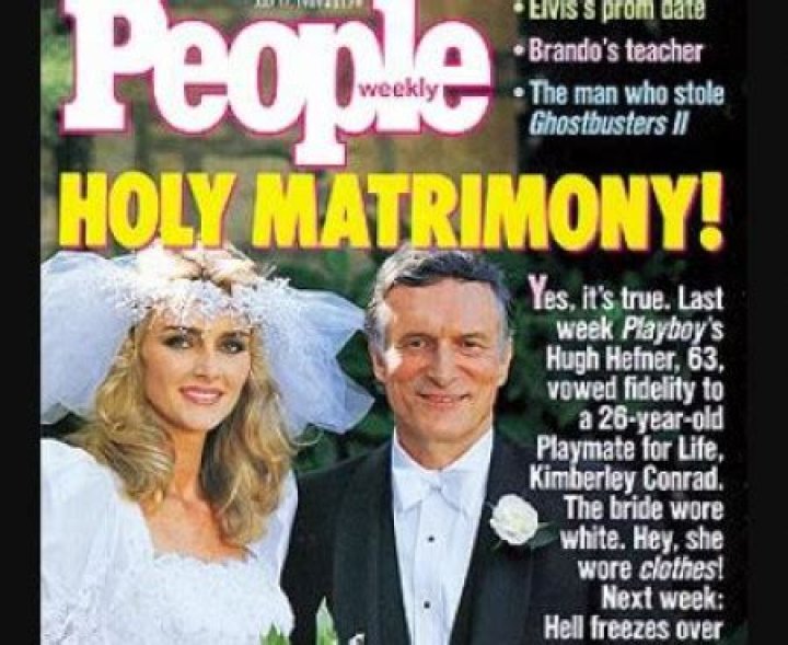 Model/Actress, Kimberley Conrad and Playboy Founder Hugh Hefner shared two sons from their marriage