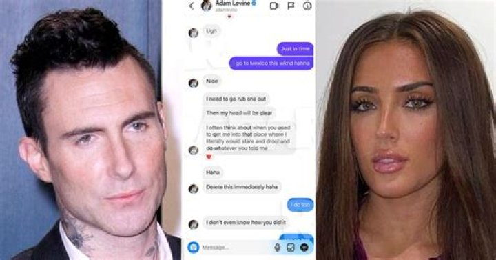 More Trouble for Adam Levine as Another Fitness Model Accuses him of Flirty Messages!