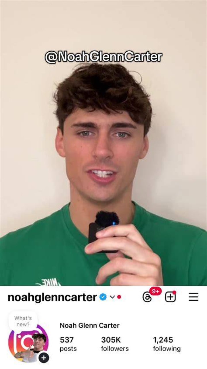 Noah Glenn Carter net worth