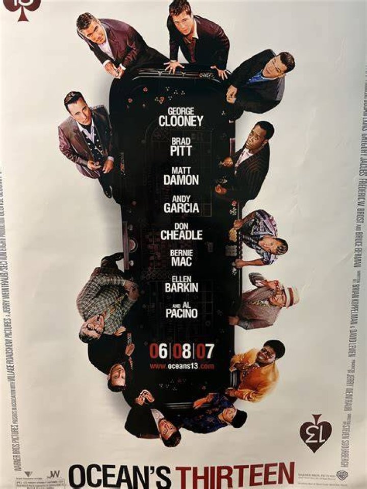 Ocean's Thirteen - Cast, Ages, Trivia