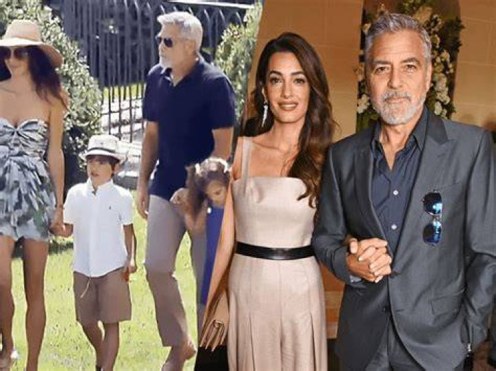OMG: Amal Clooney steps out in NYC with twins Alexander & Ella
