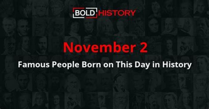 Politicians Born November 2 | Famous Birthdays