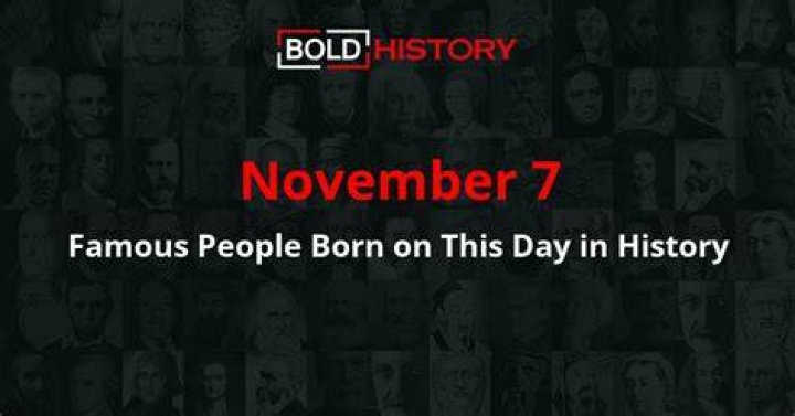 Politicians Born November 7 | Famous Birthdays