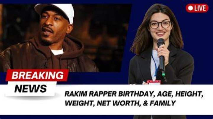 Rakim - Age, Family, Bio