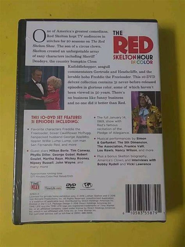 Red Skelton - Trivia, Family, Bio