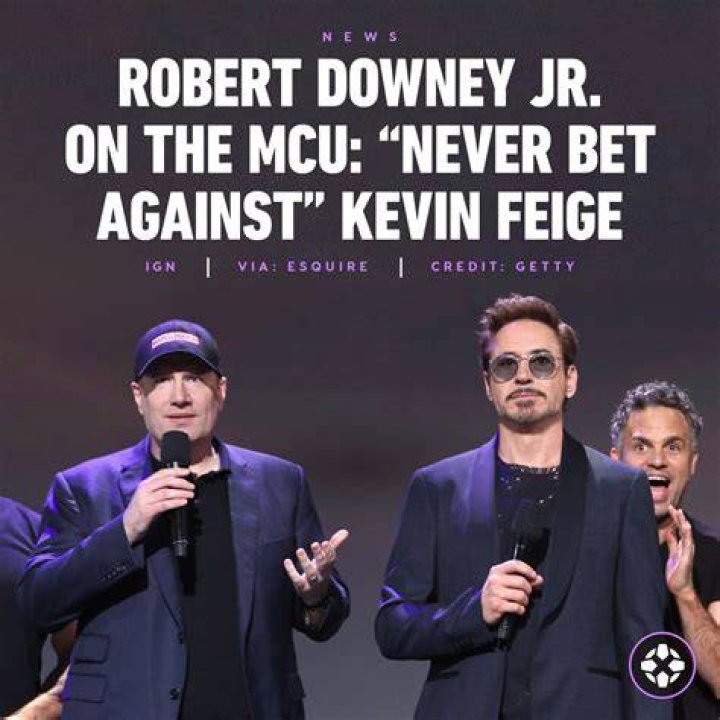 Robert Downey Jr.: ‘Never, ever bet against Kevin Feige. It is a losing bet’