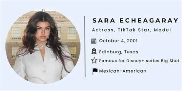Sara Echeagaray - Age, Family, Bio