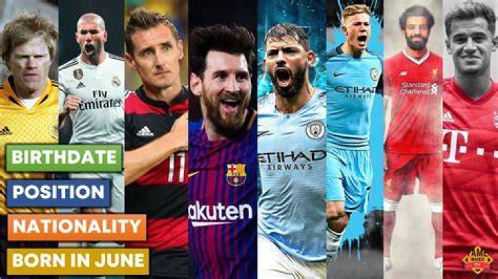 Soccer Players Born June 17