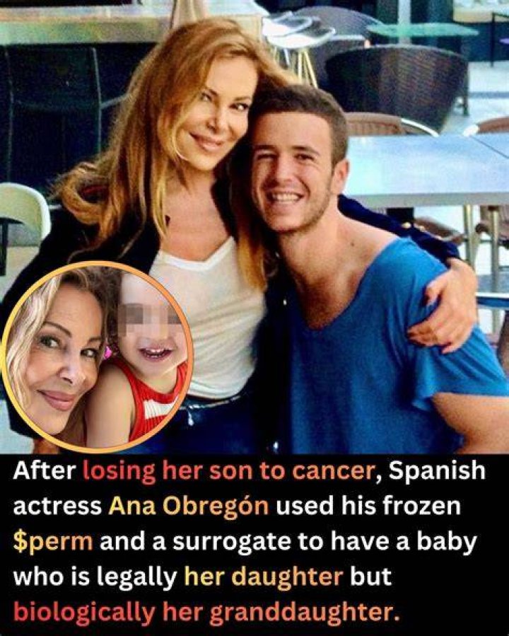 Spanish Actress Ana Obregón Says Her Surrogate Child is Actually Her Grandchild!