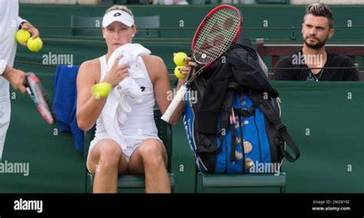 Tennis Star Yanina Wickmayer Partner Jérôme van der Zijl Is A Belgium Professional Footballer