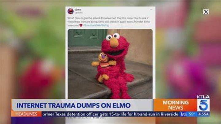“This was the week where everyone trauma-dumped on Elmo” links