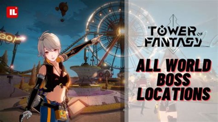 
Tower Of Fantasy: All World Boss Locations (On Map) 