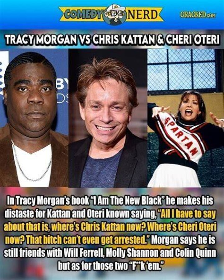 Tracy Morgan rips on Chris Kattan & Cheri Oteri: “F–k ’em”