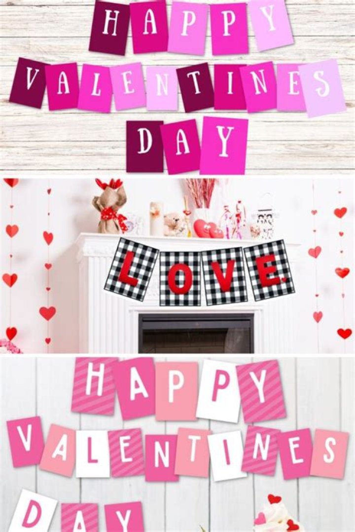 Valentine’s Day Banner (Garland) | Celebrating Holidays