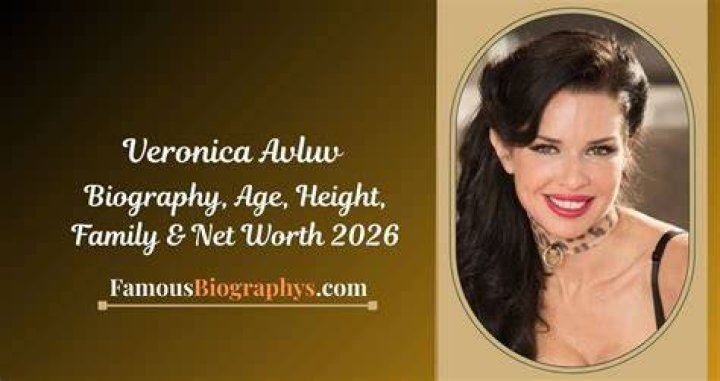 Veronica Avluv - Age, Family, Bio