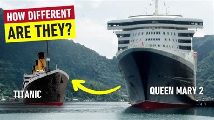 Was Queen Mary bigger than Titanic?