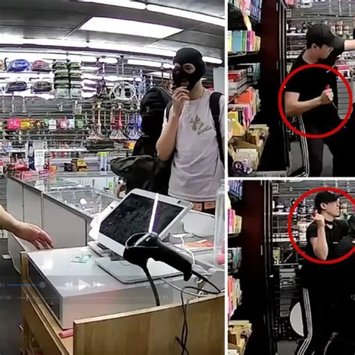 
WATCH: Video shows Las Vegas vape store owner defending himself by stabbing a robber 