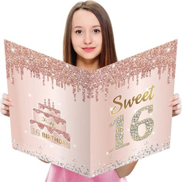 What do you write in a girls 16th birthday card?