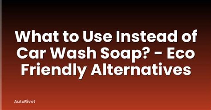 What else can you use instead of sugar soap?
