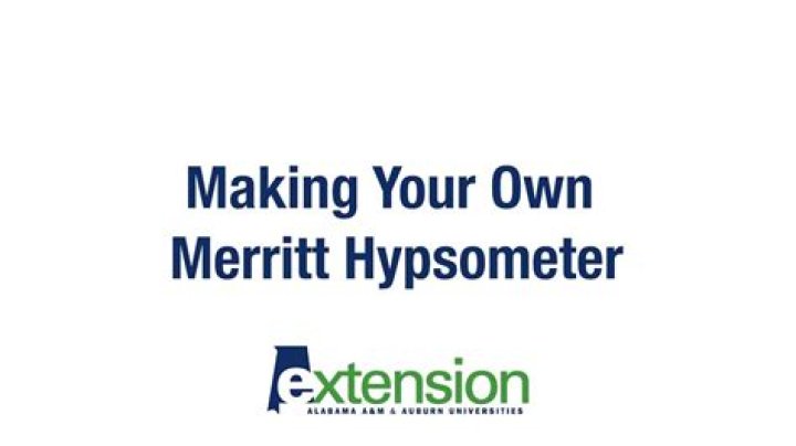 What is a Merritt Hypsometer?