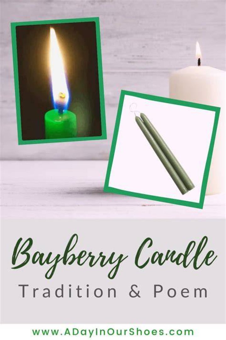 What is bayberry candle used for?