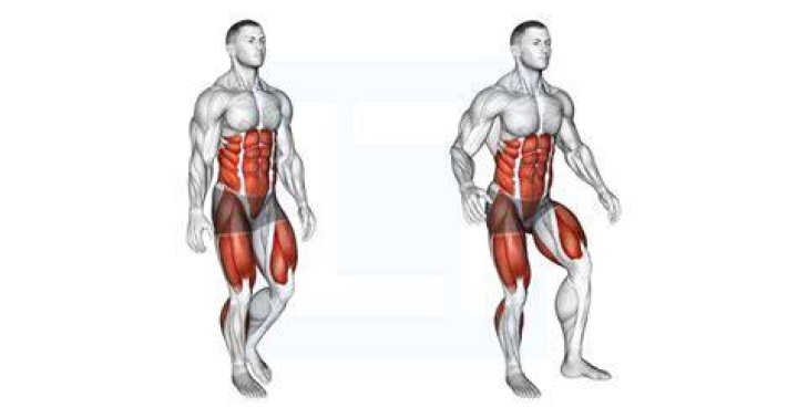 What muscles are used in standing?