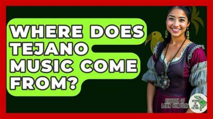 Where did Tejano music come from?