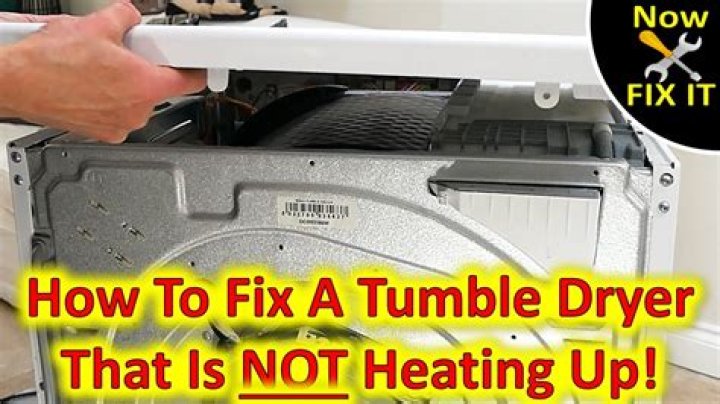 Why is my tumble dryer blowing cold?